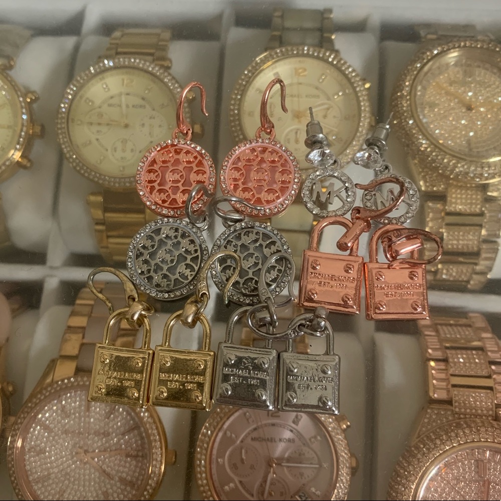 Michael Kors earrings bundle